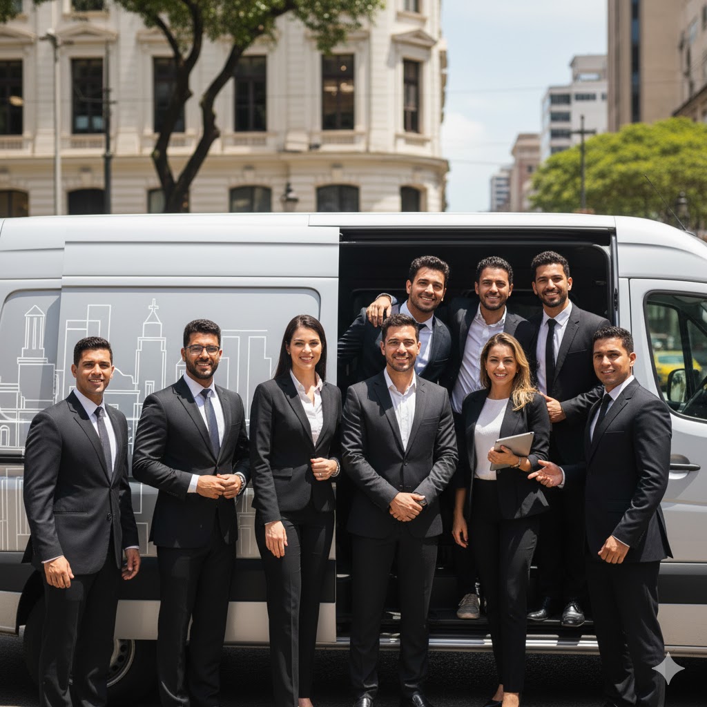 Centraxi - 20+ anos de experiência em transporte corporativo